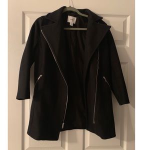 Black Old Navy coat.